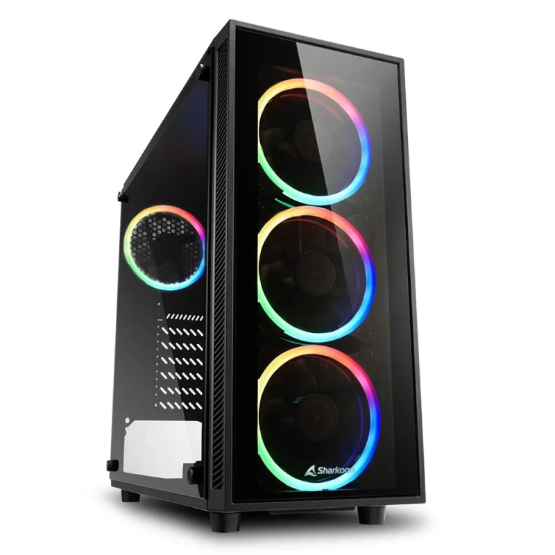 Sharkoon TG4 RGB ATX case - Featured Image