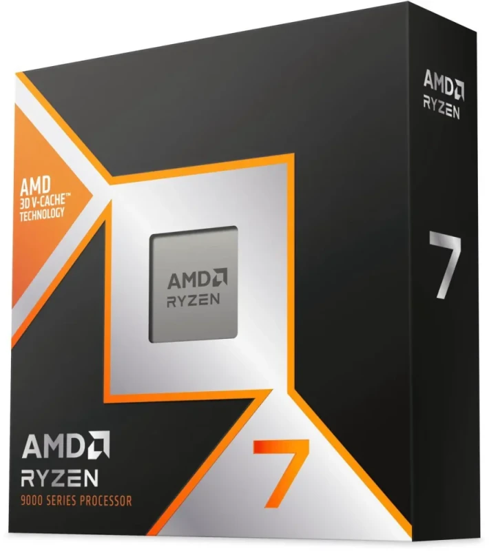 AMD Ryzen 7 9800X3D - Ryzen 7 9000 Series Zen 5 8-Core 5.2 GHz - Socket AM5 120W - AMD Radeon Graphics Desktop Processor - 100-100001084WOF - Featured Image