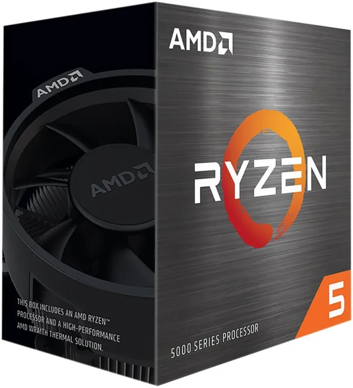 AMD Ryzen 5 5500 - Ryzen 5 5000 Series Cezanne (Zen 3) 6-Core 3.6 GHz Socket AM4 65W No Integrated Graphics Desktop CPU Processor - 100-100000457BOX - Featured Image