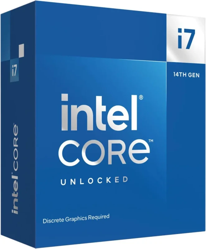 Intel Core i7-14700KF - Core i7 14th Gen 20-Core (8P+12E) LGA 1700 125W None Integrated Graphics Desktop Processor - Boxed - BX8071514700KF - Featured Image