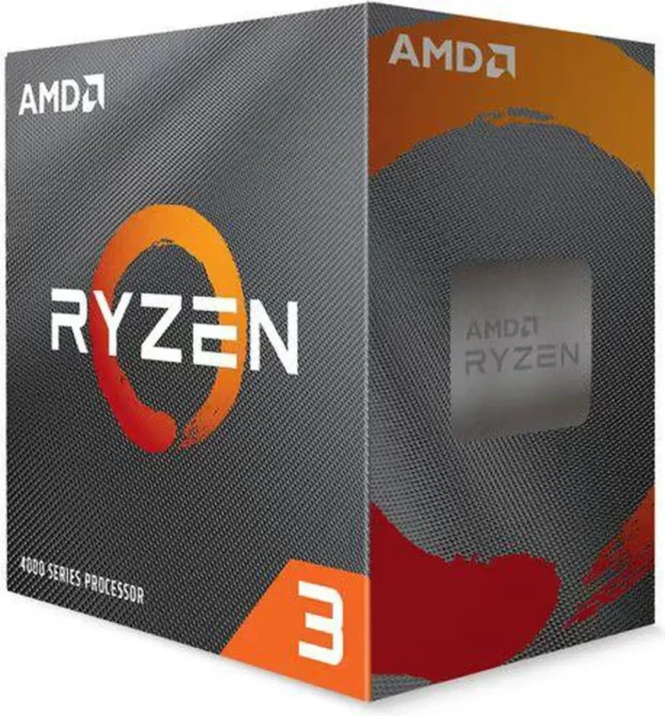 AMD Ryzen 3 4100 - Ryzen 3 4000 Series Renoir (Zen 2) Quad-Core 3.8 GHz Socket AM4 65W None Integrated Graphics Desktop CPU Processor - 100-100000510BOX - Featured Image