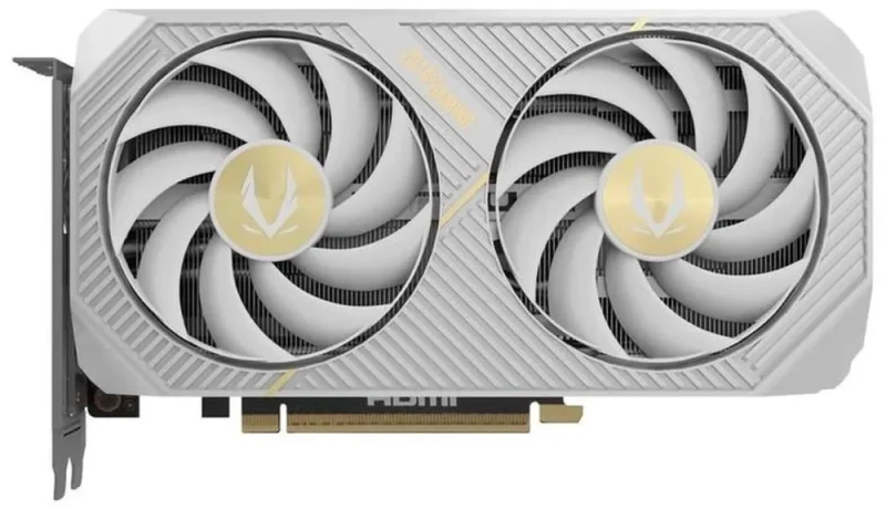 ZOTAC Twin Edge OC White Edition GeForce RTX 5060 Ti 16GB GDDR7 PCI Express 5.0 x8 ATX Graphics Card ZOTAC GAMING GeForce RTX 5060 Ti 16GB Twin Edge OC White Edition ZT-B50620Q-10M - Featured Image