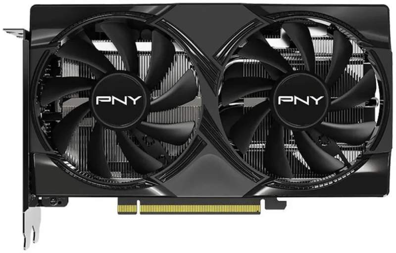 PNY DUAL FAN GeForce RTX 5060 8GB GDDR7 PCI Express 5.0 x8 ATX Graphics Card RTX 5060 Overclocked Dual Fan GPU - Featured Image