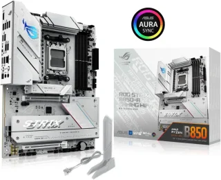 ASUS ROG STRIX B850-A GAMING WIFI R2 AMD AM5 B850 ATX motherboard with 14+2+1 power stages, DDR5 support with AEMP, WiFi 7, 4x M.2, PCIe 5.0 x16, USB 20Gbps Type-C, ASUS AI Advisor, AI Networking II