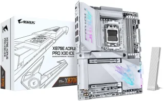 GIGABYTE X870E AORUS PRO X3D ICE AM5 AMD X870E ATX Motherboard