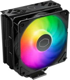 Cooler Master Hyper 212 Pro CPU Air Cooler, SickleFlow Edge 120 PWM Fan, Superconductive Composite 4 Copper Heat Pipes, 152mm Tall, Sleek Top Cover, AMD Ryzen AM5|AM4, Intel LGA 1851|1700 Brackets
