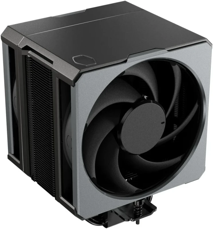 Cooler Master Hyper 612 APEX CPU Air Cooler, Dual Mobius 120 PWM Fan, Superconductive Composite 6 Copper Heat Pipes, 159mm Tall, Sleek Top Cover, AMD Ryzen AM5|AM4, Intel LGA 1851|1700 Brackets - Featured Image