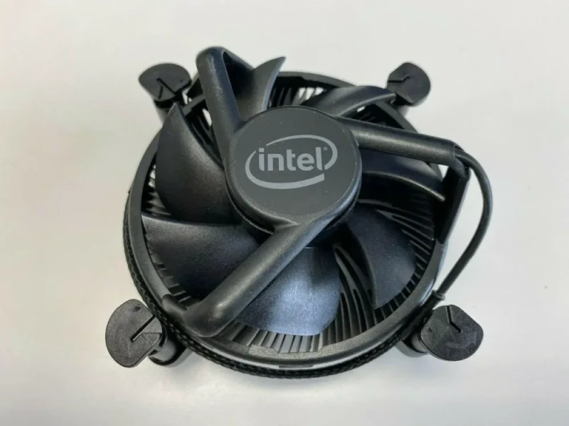 Intel K69237-001/E97379-001/E97378-001 LGA 1200/115X PWM Aluminum Stock Cooler Fan(All-Black) from i9-10900 - Featured Image