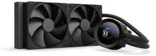 NZXT KRAKEN PLUS 240 MM AIO LIQUID COOLER WITH 1.54" LCD & STATIC PRESSURE FANS