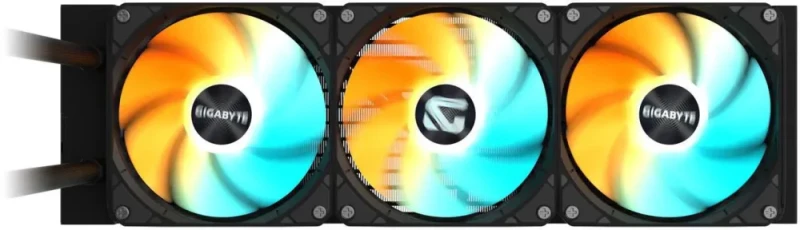 GIGABYTE GAMING 360 liquid CPU Cooler, 360mm Radiator with 3x 120mm low noise ARGB Fans, compatible with Intel LGA 1851, 1700, 115X, 1200, and AMD AM5, AM4 (GP-GIGABYTE GME 360) - Featured Image