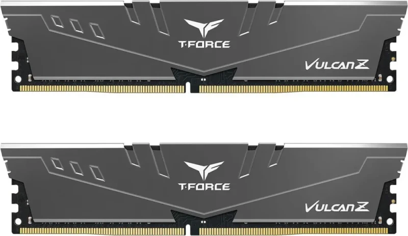 Team T-FORCE VULCAN Z 16GB (2 x 8GB) 288-Pin PC RAM DDR4 3200 (PC4 25600) Desktop Memory Model TLZGD416G3200HC16CDC01 - Featured Image