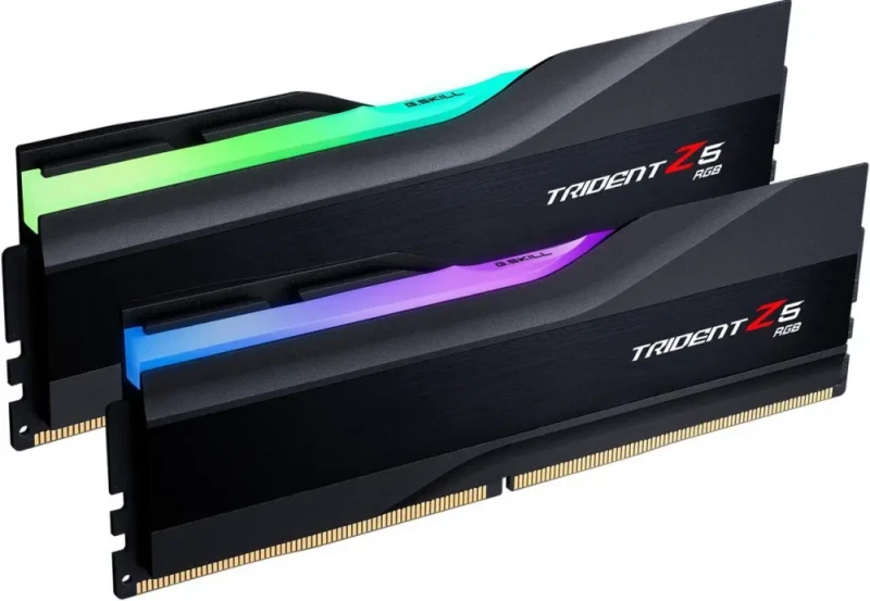 G.SKILL Trident Z5 RGB Series 64GB (2 x 32GB) 288-Pin PC RAM DDR5 6000 (PC5 48000) Desktop Memory Model F5-6000J3636F32GX2-TZ5RK - Featured Image
