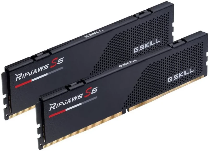 G.SKILL Ripjaws S5 Series 64GB (2 x 32GB) 288-Pin PC RAM DDR5 6000 (PC5 48000) Desktop Memory Model F5-6000J3040G32GX2-RS5K - Featured Image