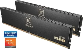 Team Group T-CREATE EXPERT 32GB (2 x 16GB) 288-Pin PC RAM DDR5 6400 (PC5 51200) Desktop Memory Model CTCED532G6400HC32ADC01