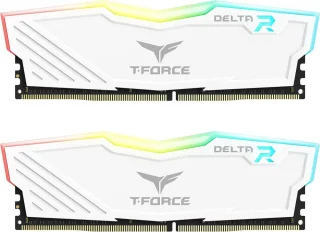 Team T-Force Delta RGB 16GB (2 x 8GB) 288-Pin PC RAM DDR4 3200 (PC4 25600) Desktop Memory Model TF4D416G3200HC16FDC01
