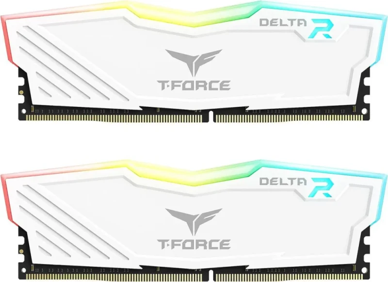 Team T-Force Delta RGB 16GB (2 x 8GB) 288-Pin PC RAM DDR4 3200 (PC4 25600) Desktop Memory Model TF4D416G3200HC16FDC01 - Featured Image