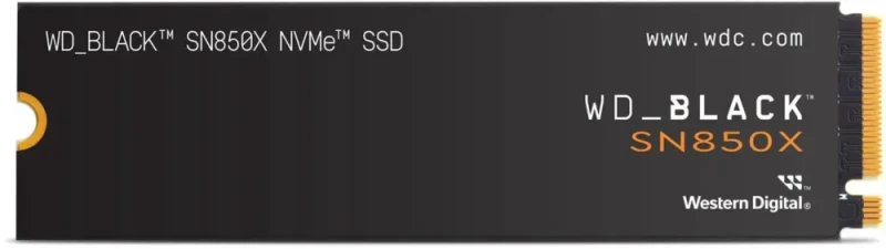 WD_BLACK 4TB SN850X NVMe Internal Gaming SSD Solid State Drive - Gen4 PCIe, M.2 2280, Up to 7,300 MB/s - WDS400T2X0E - Featured Image