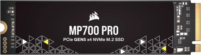 CORSAIR MP700 PRO 2TB PCIe Gen5 x4 NVMe 2.0 M.2 SSD – High-Density TLC NAND – M.2 2280  CSSD-F2000GBMP700PNH– DirectStorage Compatible – Up to 12,400MB/sec - Featured Image