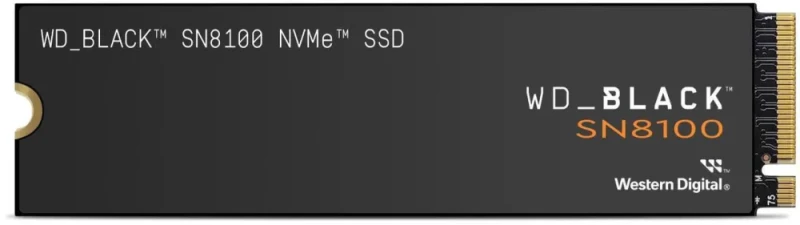 WD_BLACK 1TB SN8100 NVMe SSD Internal Solid State Drive - Gen 5 PCIe 5.0x4, M.2 2280, Seq. Read Speeds Up to 14,900 MB/s, Best for AI Applications, Gaming, and Video Editing - WDS100T1X0M - Featured Image