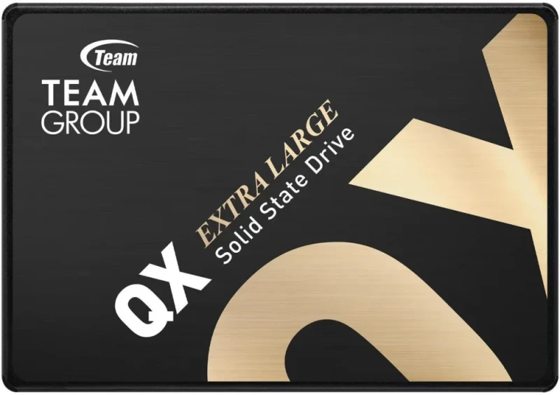 Team Group QX 2.5" 4TB SATA III 3D NAND Internal Solid State Drive (SSD), Speed up to 560MB/s, Laptop & PC Desktop compatible (T253X7004T0C101) - Featured Image