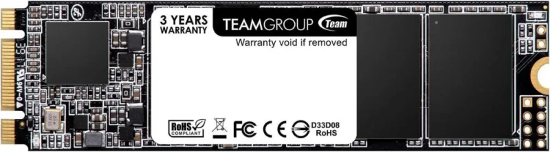 TEAMGROUP MS30 512GB with SLC Cache 3D NAND TLC M.2 2280 SATA III 6Gb/s Internal Solid State Drive SSD (Read/Write Speed up to 530/430 MB/s) Compatible with Laptop & PC Desktop TM8PS7512G0C101 - Featured Image