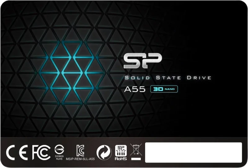 Silicon Power Ace A55 2.5" 1TB SATA III 3D NAND Internal Solid State Drive (SSD) SU001TBSS3A55S25NE - Featured Image