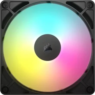 CORSAIR RS140 ARGB PWM 140mm Fan - Simplified Control - Daisy-Chain 4-Pin PWM and +5V ARGB Connections - Concentrated AirGuide Cooling - Magnetic Dome Bearing