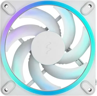 Fractal Design Momentum 12 RGB PWM White 120 mm ARGB LED FDB (Fluid Dynamic Bearing) PC Case Fan