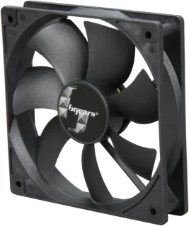 Bgears b-Blaster 120mm 2 ball bearing High Speed 2000 RPM High Airflow 103 CFM 3pin 3wire 12VDC fan.