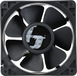 Bgears b-Blaster 120x38mm 2 ball bearing High Speed 4500 RPM High Airflow 218 CFM 3pin 3wire 12VDC fan.