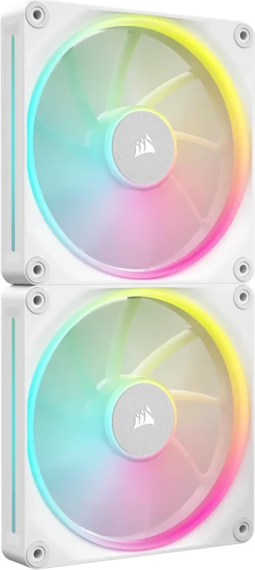 CORSAIR LX RGB Series, iCUE LINK LX140 RGB White, 140mm Fan, Dual Pack - Featured Image