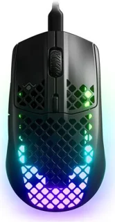 SteelSeries AEROX 3 2022 62611 Onyx 6 Buttons USB-C Wired Optical Gaming Mouse