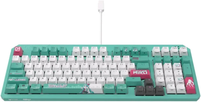 ASUS TUF Gaming K3 Gen II Hatsune Miku Edition Optical-Mechanical RGB Keyboard with IP57 Waterproof and Dust Resistance - Featured Image