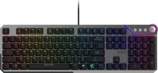 MSI Strike 600 RGB Mechanical Gaming Keyboard - Silent Switches
