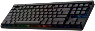 Logitech G515 LIGHTSPEED TKL Low Profile Wireless Gaming Keyboard - GL Brown Tactile Switches, LIGHTSYNC RGB, Thin Tenkeyless Design, PBT Keycaps - Black