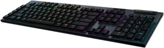 Logitech G915 LIGHTSPEED RGB Mechanical Gaming Keyboard, Low Profile Clicky Key Switch, LIGHTSYNC RGB, Advanced LIGHTSPEED Wireless and Bluetooth Support - Clicky