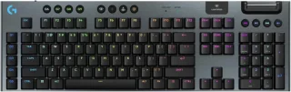 Logitech G915 X LIGHTSPEED Low Profile Wireless Mechanical Gaming Keyboard - GL Brown Tactile Switches, RGB Backlighting - Black