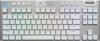 Logitech G915 X LIGHTSPEED TKL Wireless Mechanical Gaming Keyboard - GL Brown Tactile Switches, RGB Backlighting - White