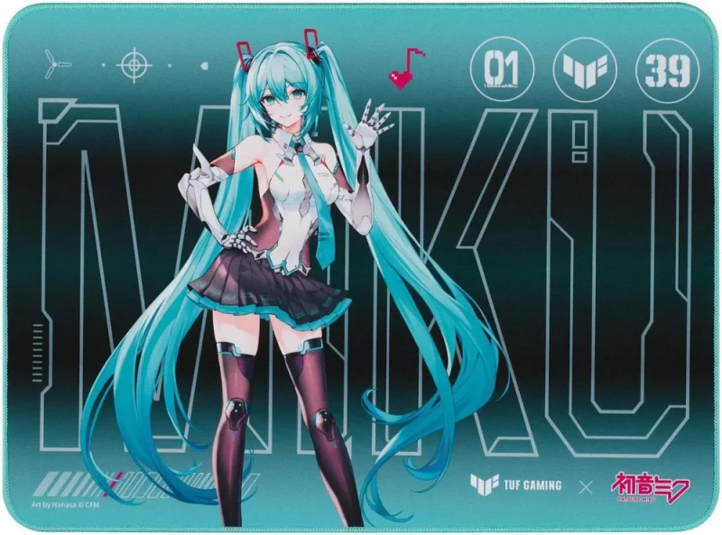 ASUS NC19 TUF GAMING P1 HATSUNE MIKU EDITION Gaming Mouse Pad - Featured Image