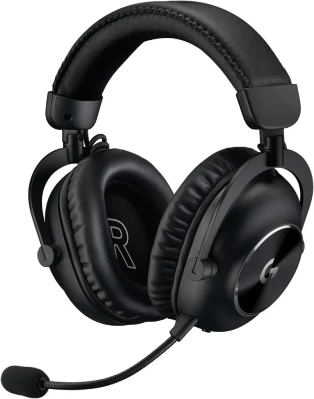 Logitech G PRO X2 LIGHTSPEED Wireless Gaming Headset, Detachable Boom Mic, 50mm Graphene Drivers, DTS:X Headphone 2.0—7.1 Surround, Bluetooth/USB/3.5mm Aux, for PC, PS5, PS4, Nintendo Switch - Black - Featured Image