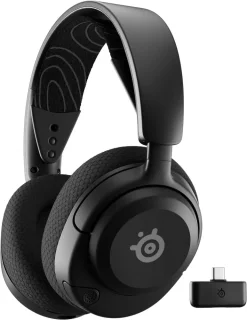 SteelSeries Arctis Nova 5 Wireless Multi-System Gaming Headset — Neodymium Magnetic Drivers — 100+ Audio Presets — 60 HR Battery — 2.4GHz or BT — ClearCast Gen2.X Mic — PC, PS5, PS4, Switch, Mobile