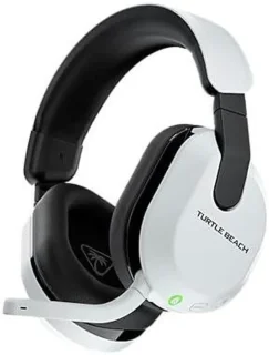 Turtle Beach Stealth 600 Gen 3 Wireless Multiplatform Amplified Gaming Headset for PS5, PS4, PC, Mobile - Bluetooth, 80-Hr Battery, AI Noise-Cancelling Flip-to-Mute Mic, 50mm Speakers - White