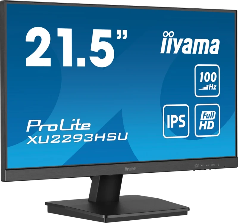 iiyama ProLite XU2293HSU-B7 22" Full HD IPS Monitor - 100Hz, 4ms, FreeSync, HDMI/DP/USB-C (Power Delivery), Height Adjustable Stand, Speakers - Featured Image