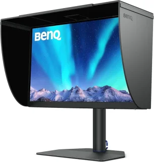 BenQ SW272Q 27" QHD IPS Photographer Monitor - 60Hz, 5ms, USB-C 90W PD, HDMI/DP, Height Adjustable, Pivot, Tilt, Swivel, 99% Adobe RGB, Calman Verified