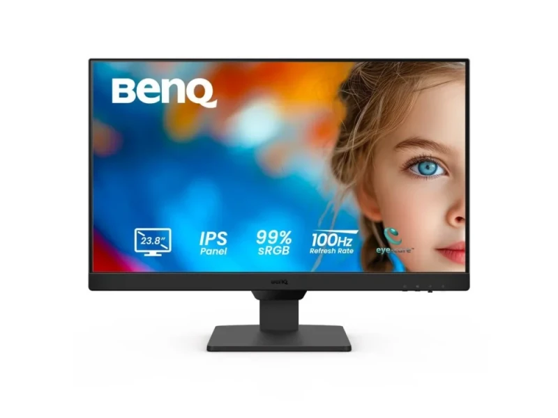 BenQ GW2490 23.8" Full HD IPS Monitor - 100Hz, 5ms, FreeSync, HDMI/DP, Height Adjustable, Tilt, Eye Care, Low Blue Light, Flicker-Free, Speakers - Featured Image
