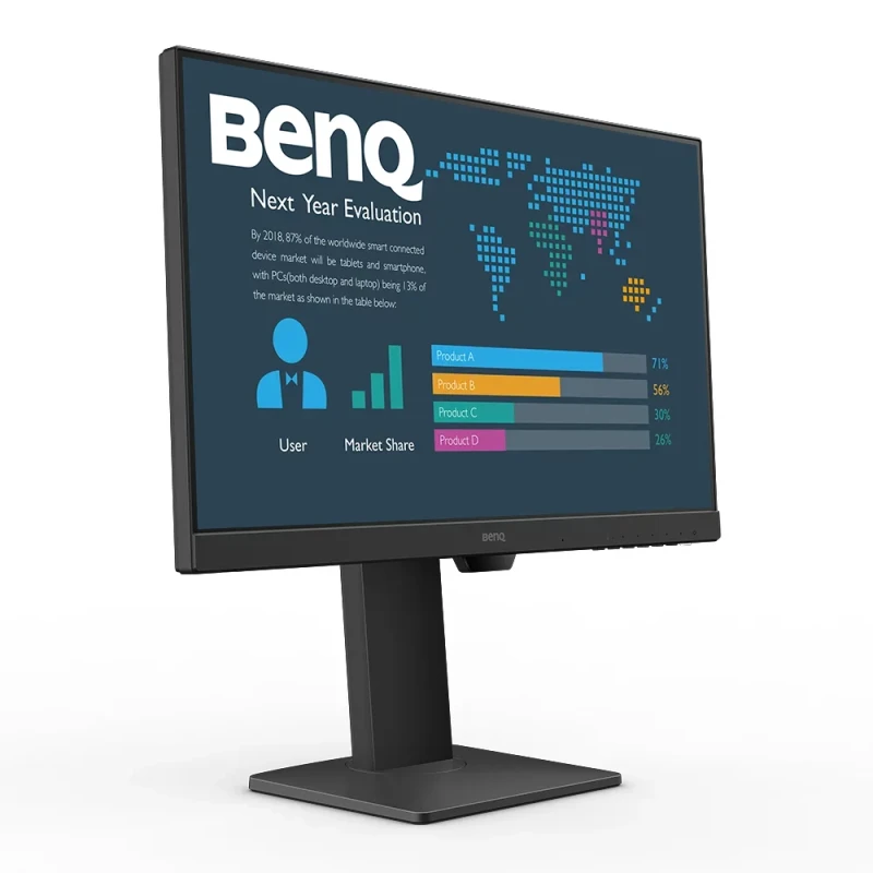 BenQ BL2486TC 23.8" Full HD IPS Monitor - 100Hz, 5ms, FreeSync, USB-C 65W PD, HDMI/DP, Height Adjustable, Pivot, Tilt, Swivel, Eye Care, Speakers - Featured Image