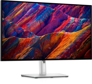 Dell U2723QE 27" 4K UHD IPS Monitor - 8ms, HDMI/DP/USB-C/LAN, Height Adjustable, Pivot