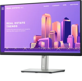 Dell P2422H 23.8" Full HD IPS Monitor - 5ms, HDMI/DP/VGA/USB, Height Adjustable Stand, Pivot, ComfortView Plus