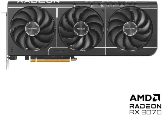 ASUS PRIME Radeon RX 907016GB 256-Bit GDDR6 PCI Express 5.0 RDNA 4  Graphics Card PRIME-RX9070-O16G