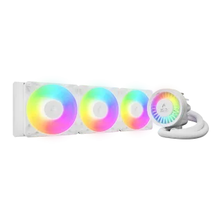 ARCTIC Liquid Freezer III 360 Pro A-RGB White – 360mm AIO CPU Cooler, 3x P12 PWM PST A-RGB Fans + 60mm VRM Fan, Addressable RGB, Intel LGA1700/1851 & AMD AM4/AM5